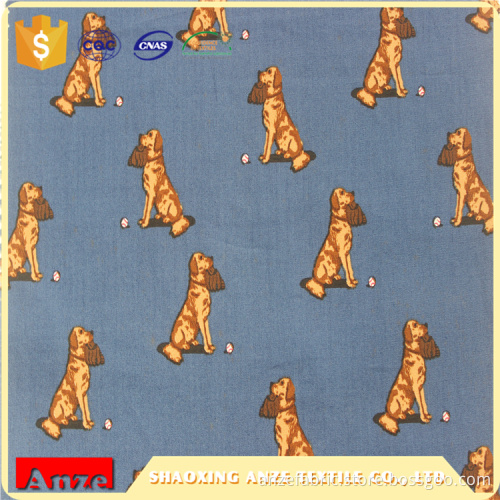 Best italian cotton shirt printed woven poplin fabric